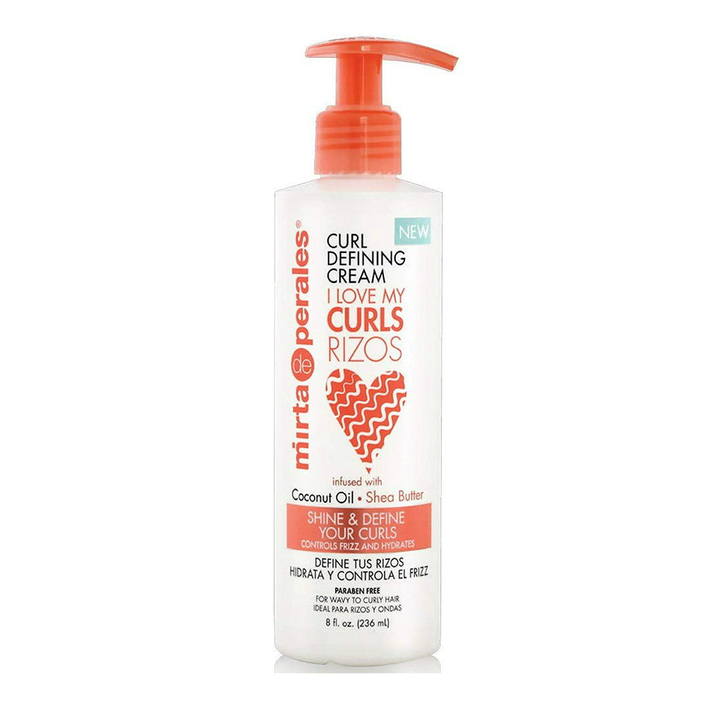 Mirta De Perales I Love My Curls Rizos Curl Dening Cream, 8 Oz